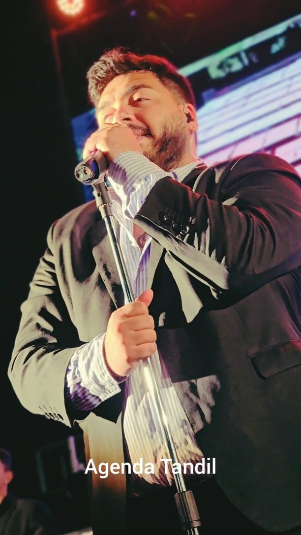 Nico Mattioli  en el cierre de la segunda noche del Festival de San Patricio