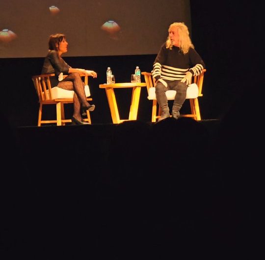 Diego Capusotto & Nancy Giampaolo en el teatro del fuerte