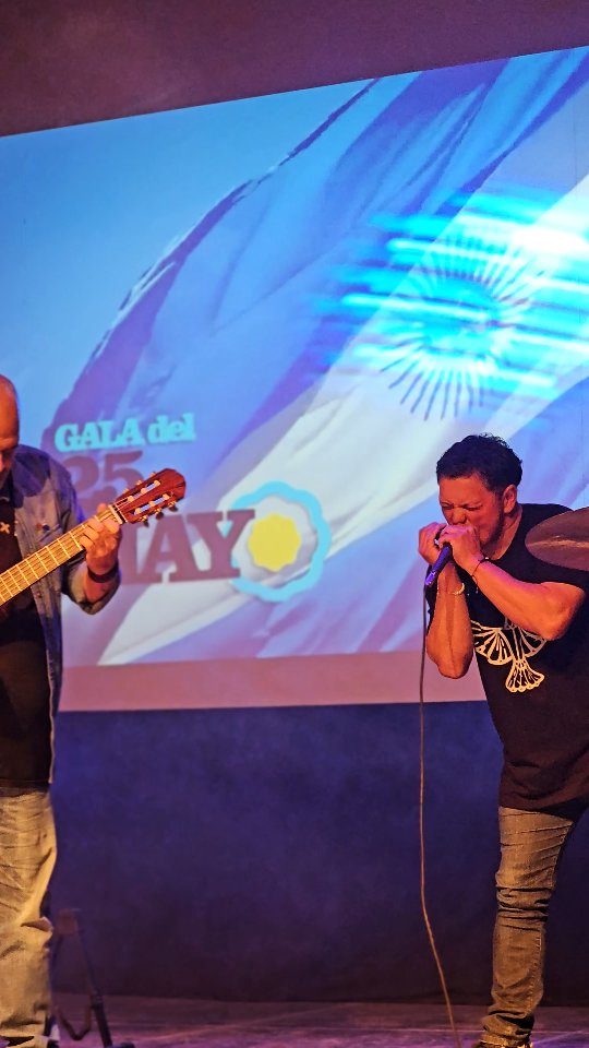 Gala del 25  en el Teatro del Fuerte