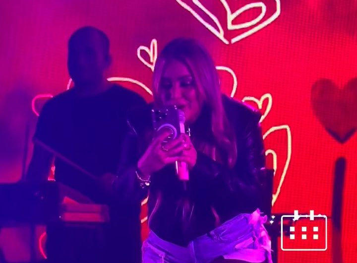 Karina la Princesita se presento  en nuestra ciudad