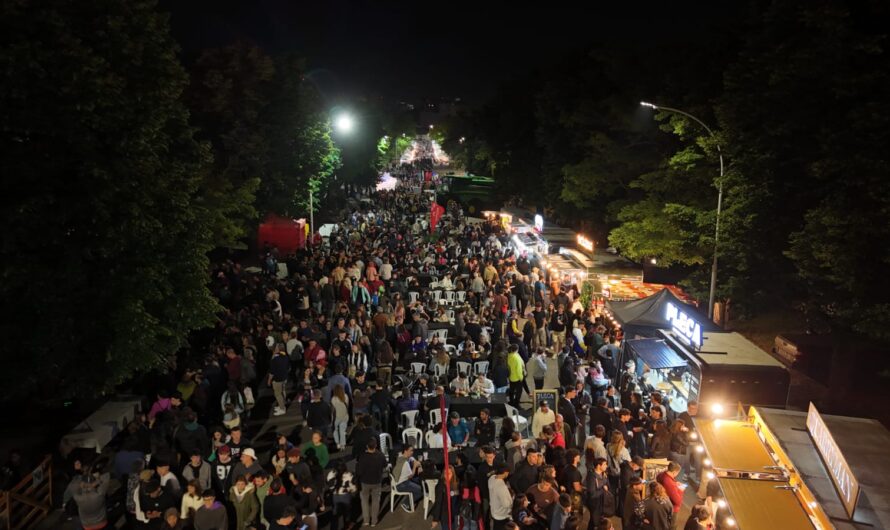 487,22 metros: Tandil vuelve a tener el Salame Más Largo del Mundo