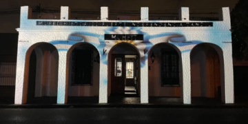 Mapping patrio en el Museo del Fuerte